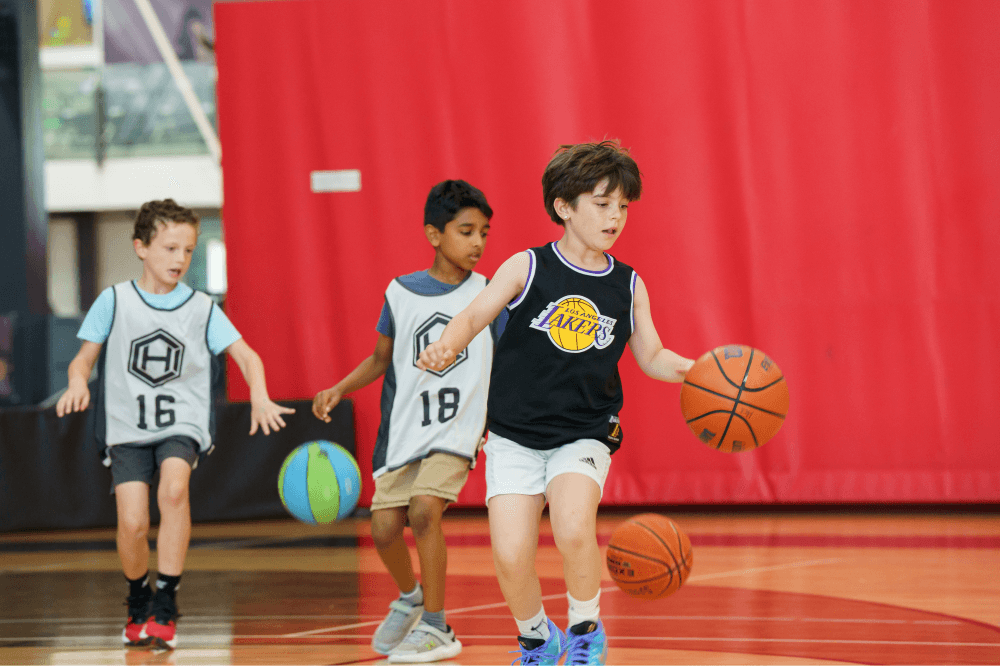 Youth sports league at HCI Sports & Fitness family athletic facility near Austin Texas