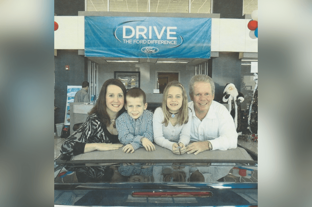 Bill Utter Ford dealership in Denton Texas celebrating 70 years serving North Texas families with Ford vehicles and automotive service