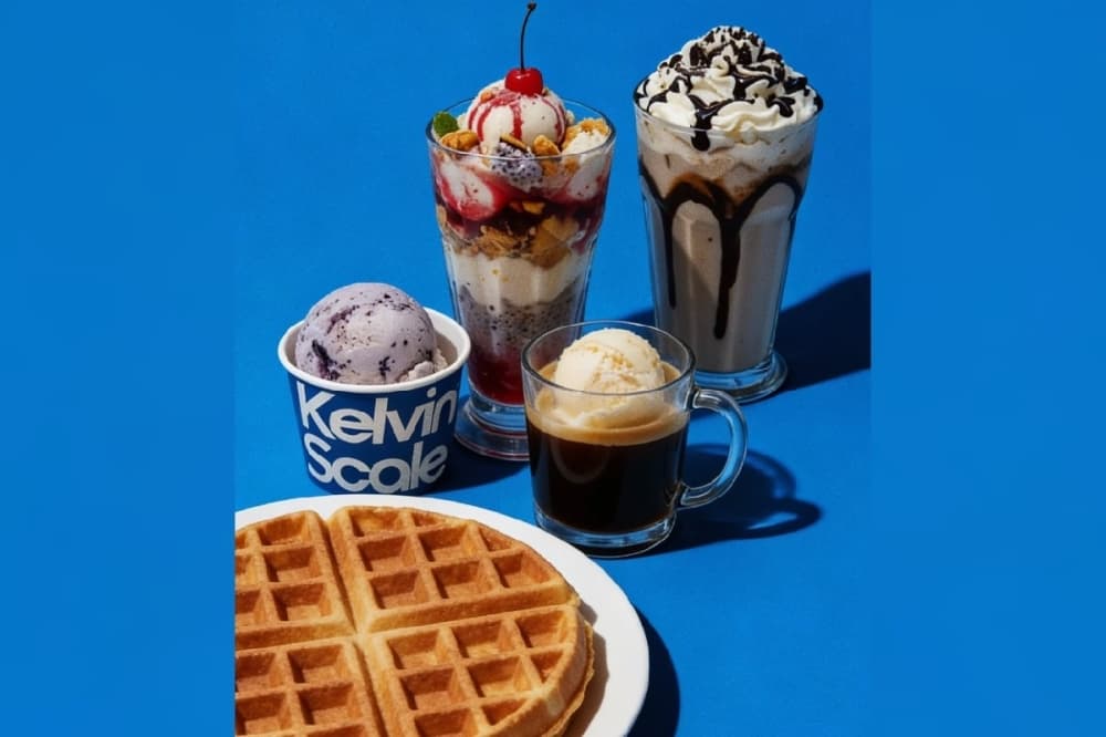 Kelvin Scale Absolute Ice Cream offers 150 flavors