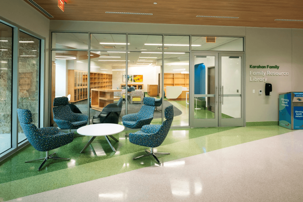 Children's Medical Center Plano opens Public Amenities Corridor