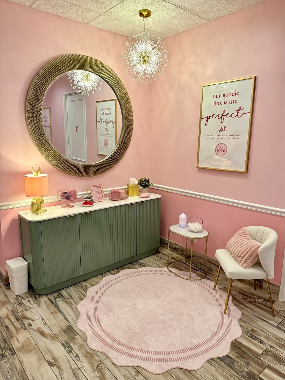 inside a salon