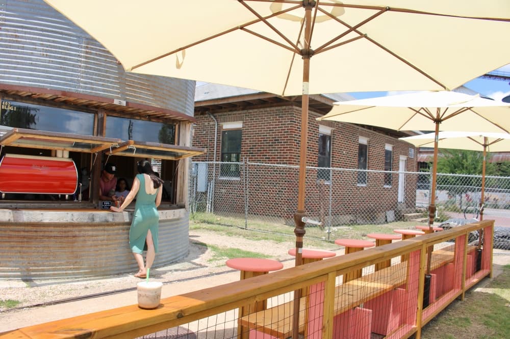 Outdoor seating