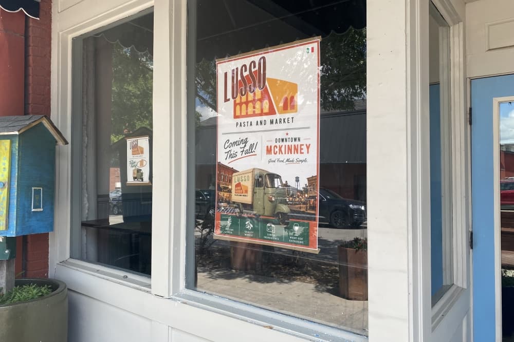 Lusso Pasta and Market to bring pasta kits, focaccia pizza to downtown McKinney