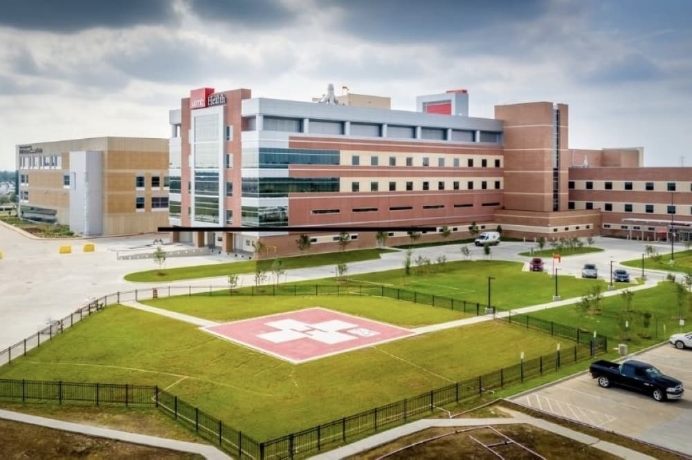 UTMB League City’s campus will undergo a multiphase expansion project, expected to be complete by 2030. (Courtesy UTMB League City)