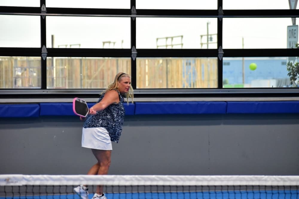 Pickleball player