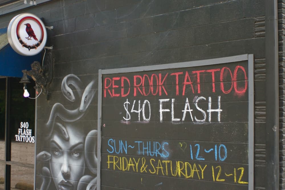 Red Rook Tattoo offers tattoo, piercing services in Denton