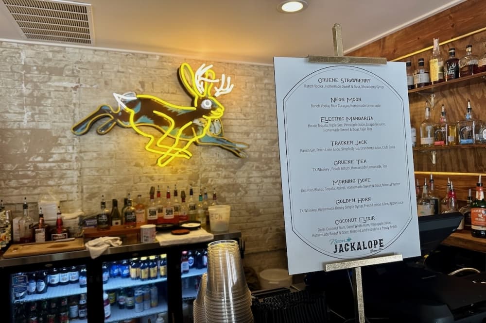 New bar now open in The Gruene Grove