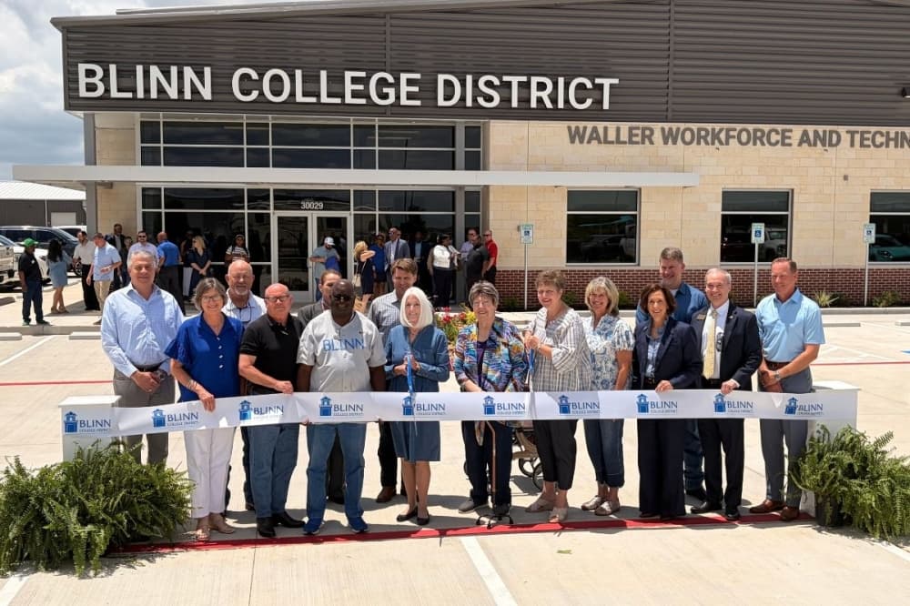 Blinn College celebrates grand opening of new Waller Workforce and Technical Education Complex