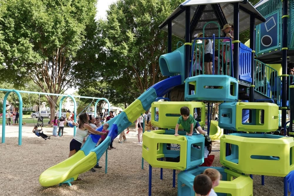 New playground now open at Quail Run Park in Allen