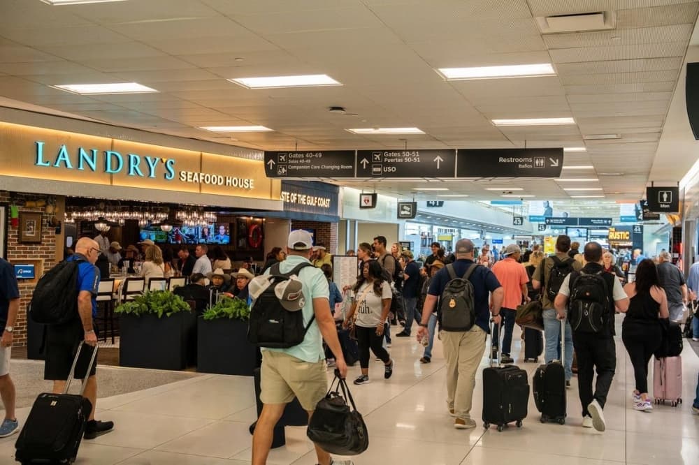 Landry’s Seafood House now serving Gulf Coast cuisine in Hobby Airport