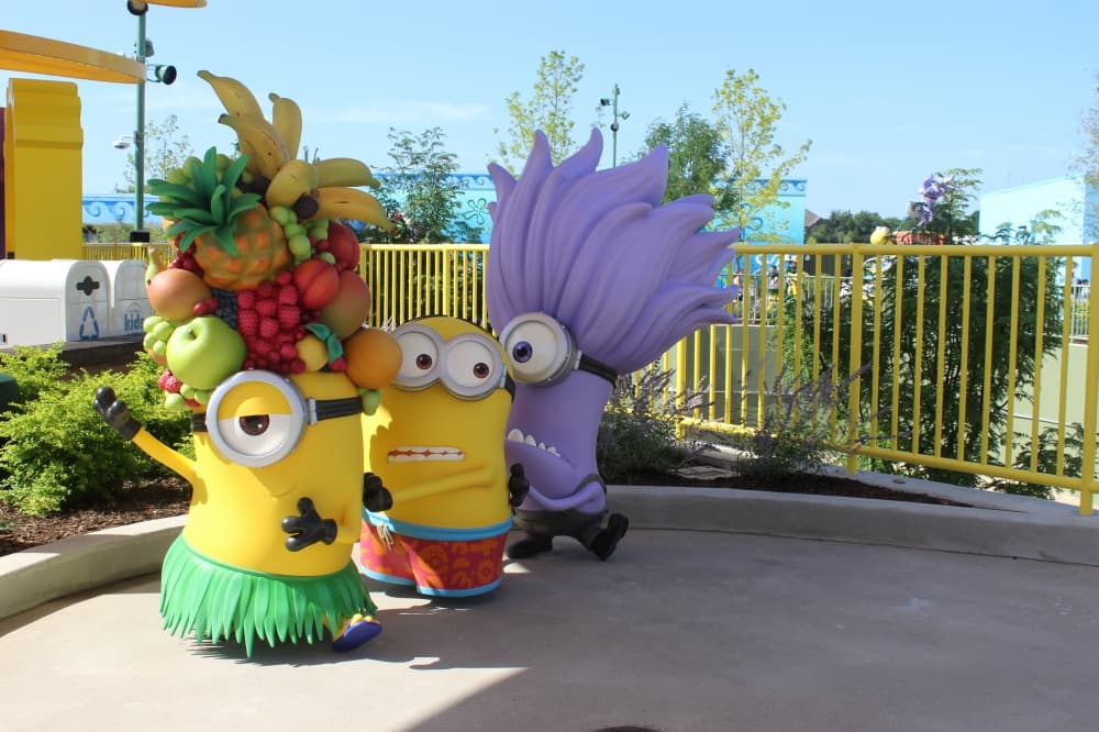 Characters can be found throughout the park including Minions at Universal Kids Resort. (Samantha Douty/Community Impact)