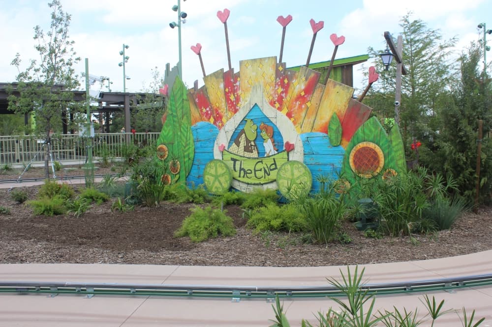 Shrek & Fiona's Happily Ogre After is a ride available at Universal Kids Resort's Shrek's Swamp land. (Samantha Douty/Community Impact)