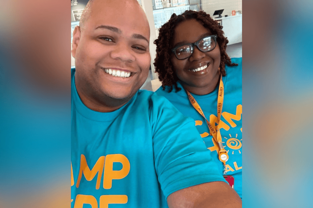 Community members receive free HIV testing and prevention education during HIV Testing Day outreach hosted by Allies in Hope in Houston.