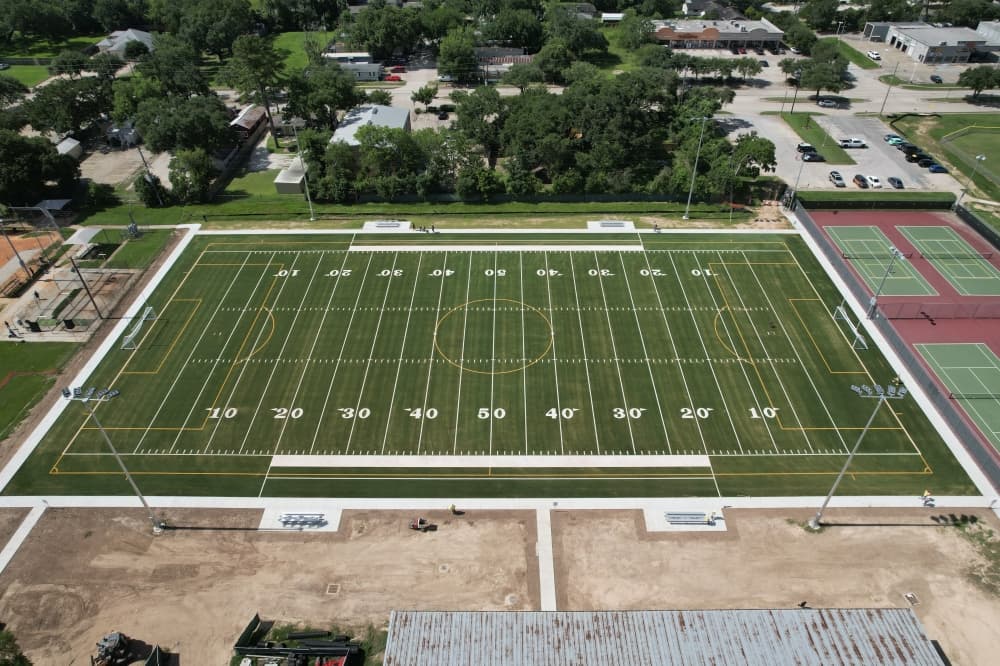 City of Katy completes turf and lighting project at Katy City Park