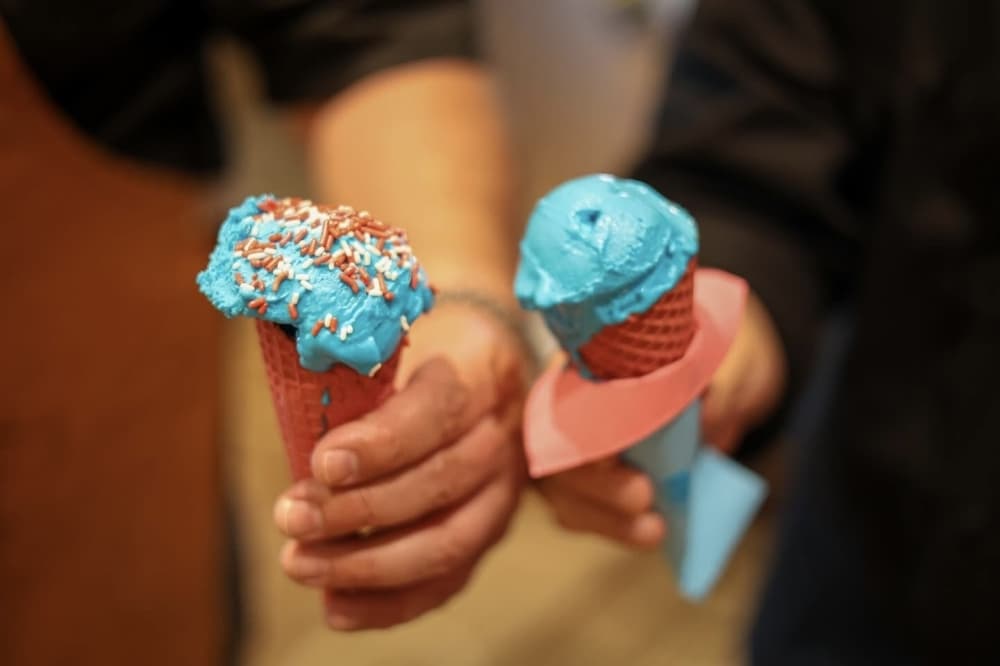 SweetCup Gelato and Sorbet Originale offers 48 rotating gelato and sorbet flavors. (Courtesy SweetCup Gelato and Sorbet Originale)