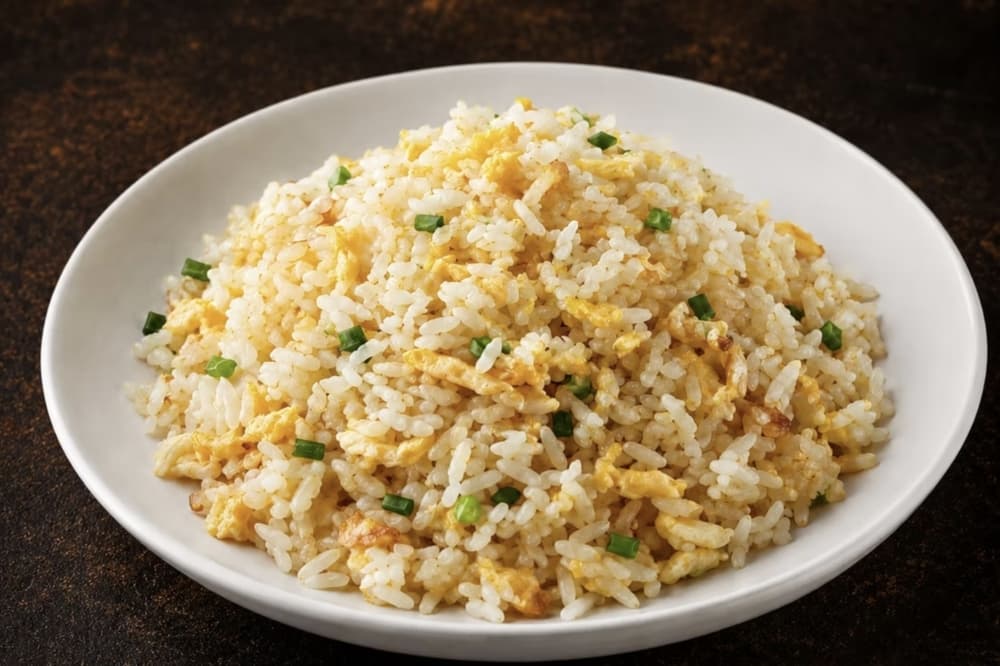 Yang's Smokehouse also offers an egg fried rice dish. (Courtesy Yang's Smokehouse)