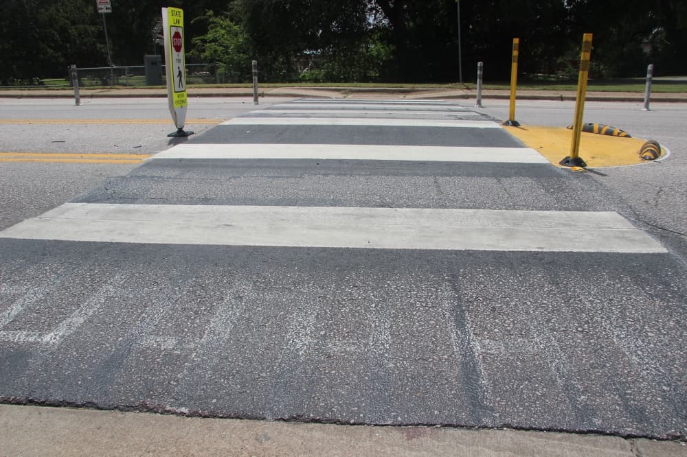 Webberville crosswalk