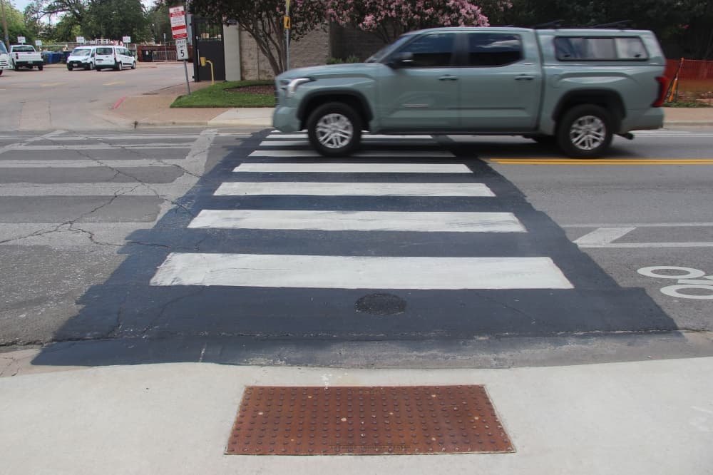 Manor crosswalk