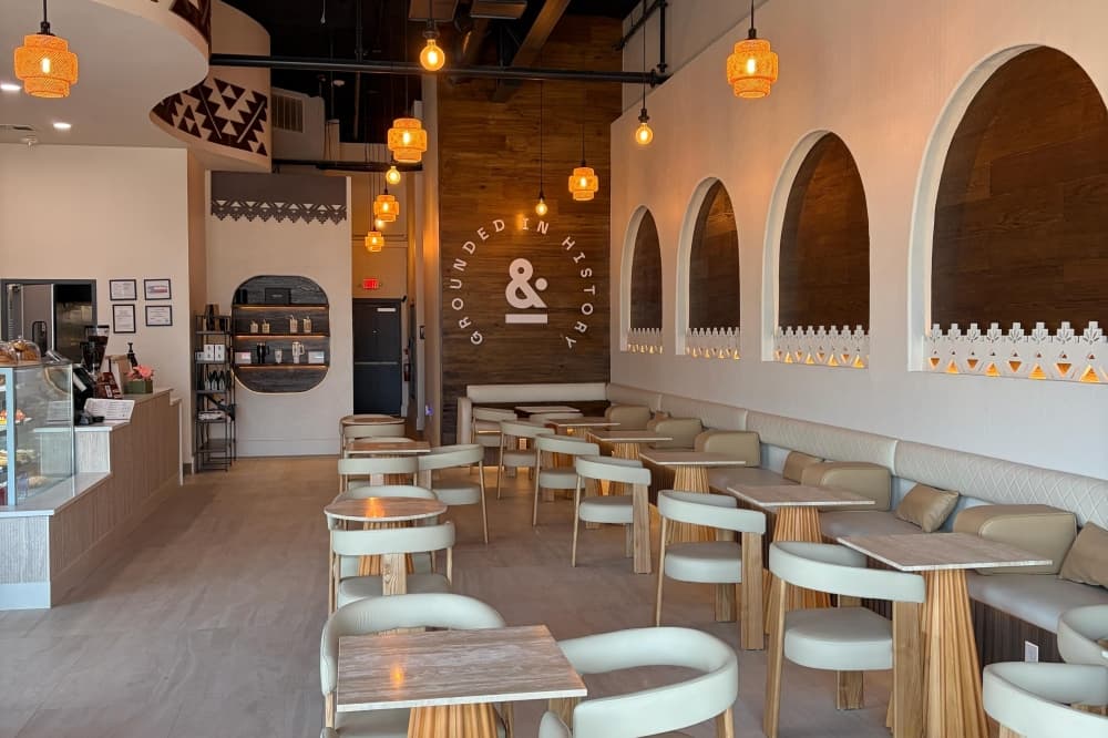 Moka & Co. pours traditional Yemeni coffee in Prosper
