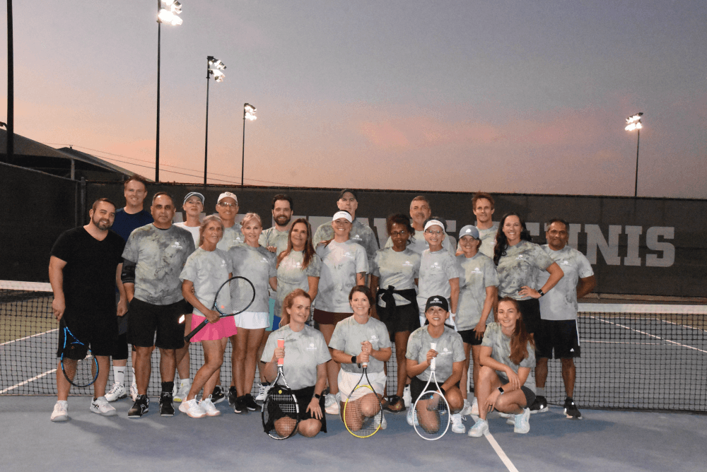 tennis group photo