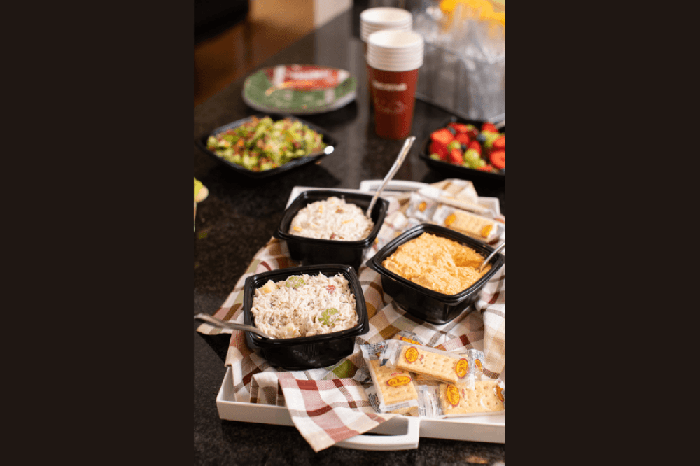 chicken salad bowls