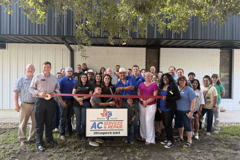 Brazos Valley AC Services and Repair celebrates new location with ribbon-cutting