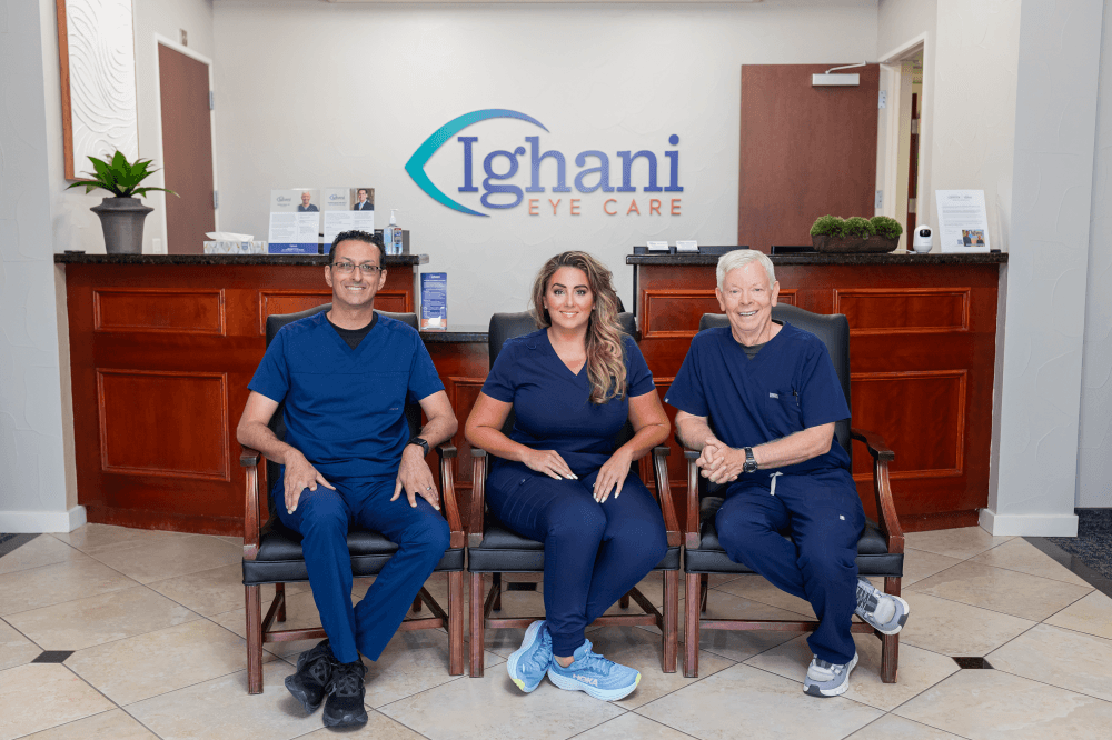 ighani eye care team smiling