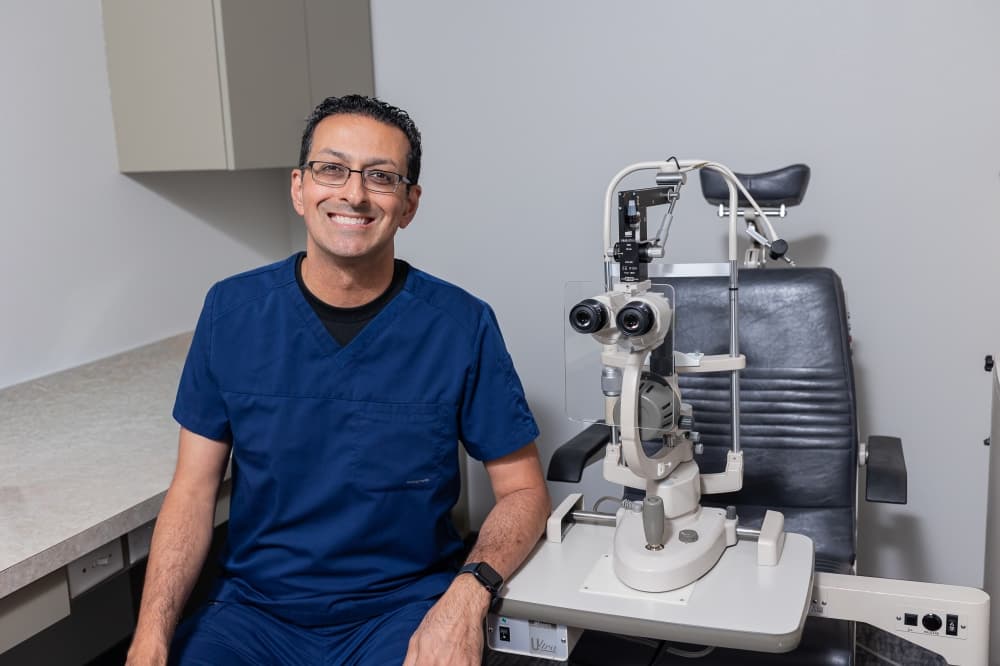 dr. ighani smiling
