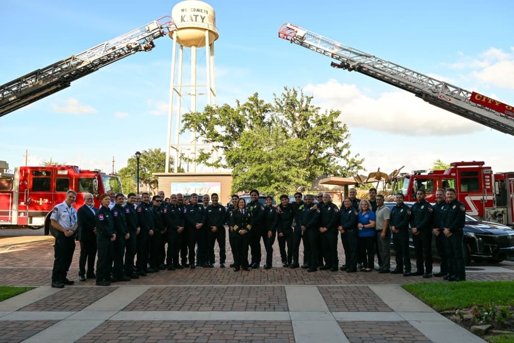 Dana Massey has served the Katy Fire Department since 1999. (Courtesy city of Katy)