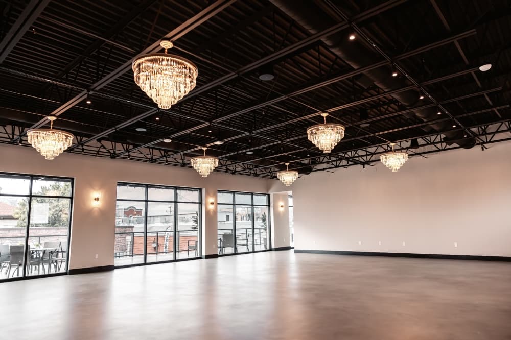 Image of The Chestnut Hall's interior event space