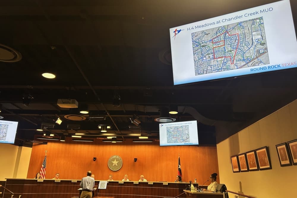 Round Rock council extends agreement with Meadows at Chandler Creek MUD to negotiate infrastructure responsibility