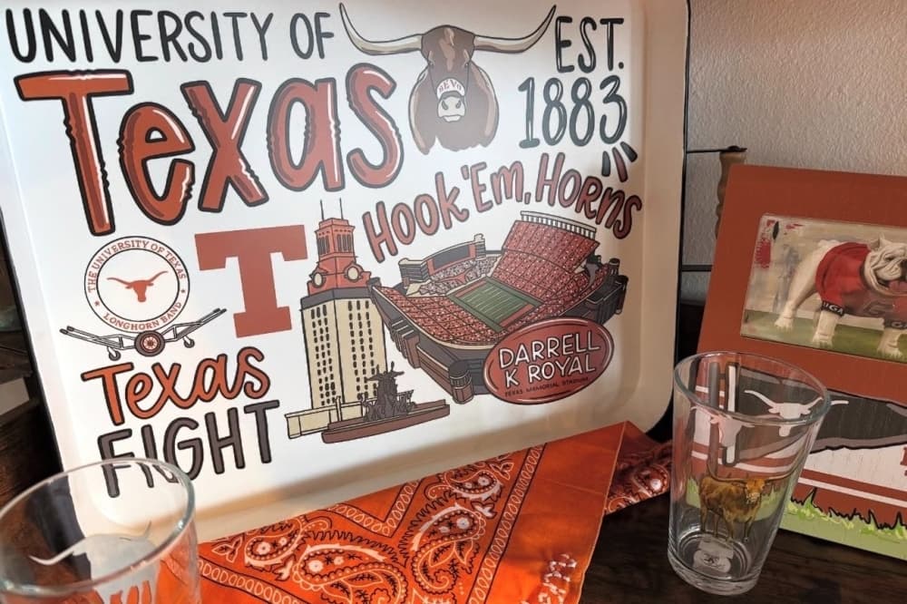 University of Texas at Austin gift items at Cookie Dough Cowgirl 