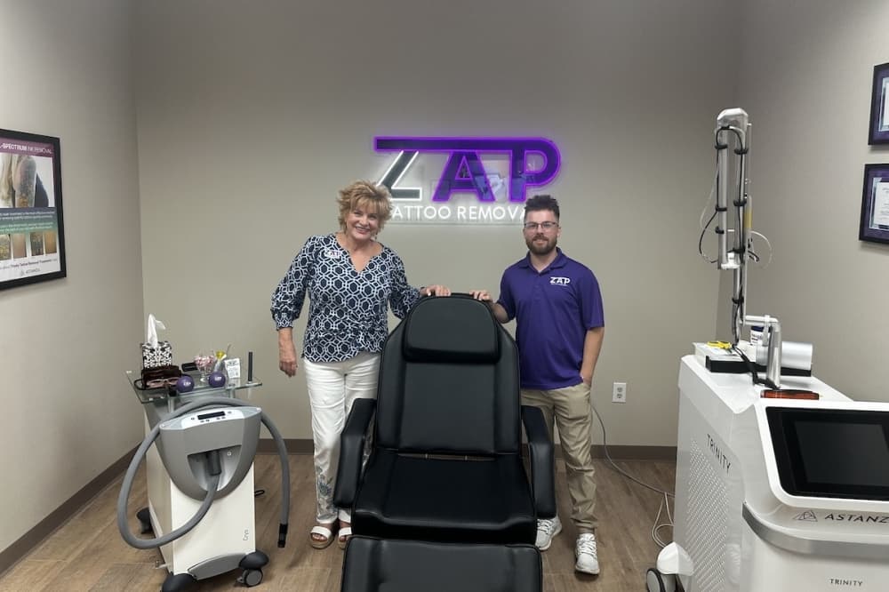 ZAP brings ‘personal touch’ to laser tattoo removal