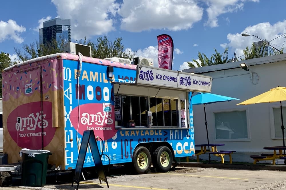 Amy’s Ice Creams is now serving ice cream from its new North Lamar truck
