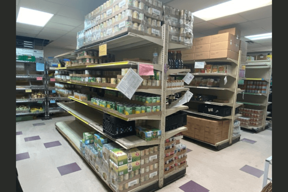 round rock food pantry shelves