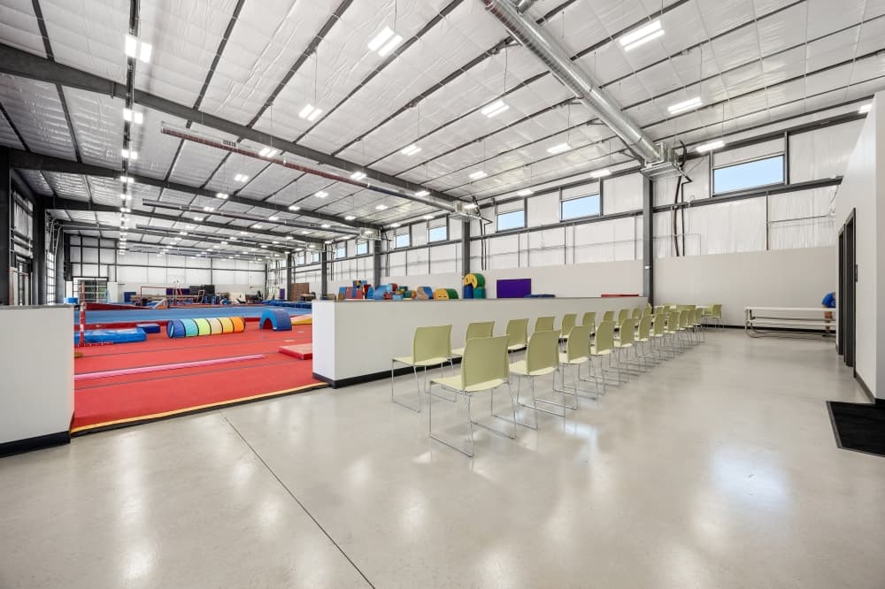georgetown gymnastics facility viewing area