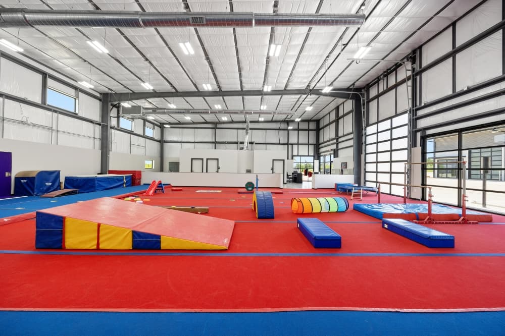 georgetown gymnastics facility interior