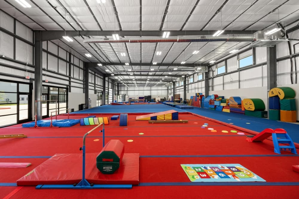 georgetown gymnastics facility interior