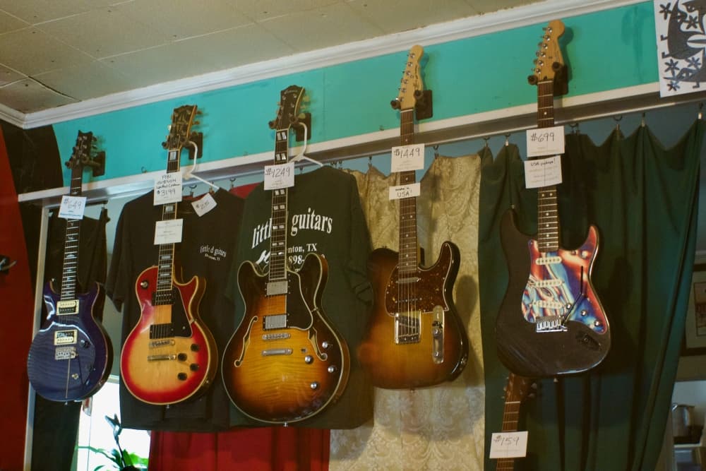Little d Guitars reopens shop for limited services