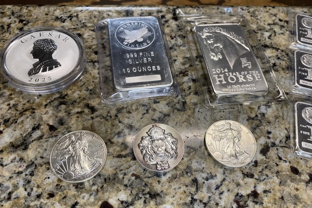 silver coins