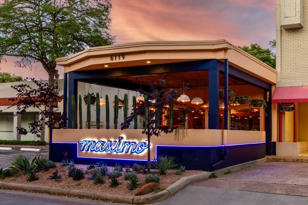Located in West University, Maximo offers modern Mexican food. (Courtesy Julie Soefer)