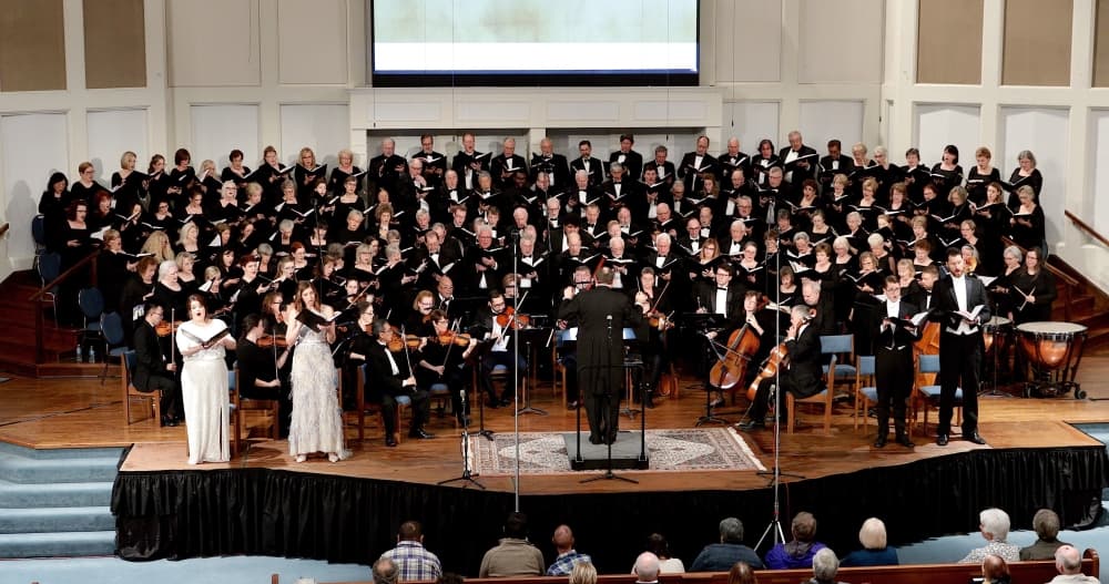 The Kingwood Chorale has about 80-100 members. (Courtesy Kingwood Chorale)