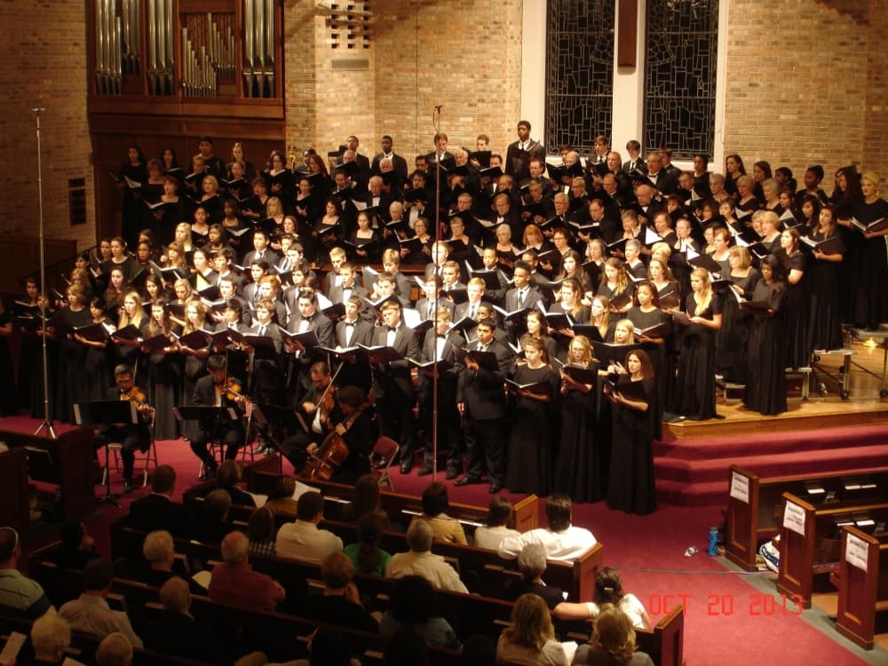 The Kingwood Chorale has about 80-100 members. (Courtesy Kingwood Chorale)