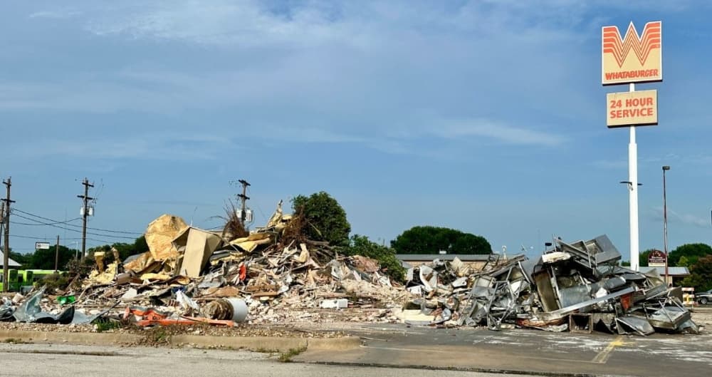 Bastrop Whataburger demolished ahead of $2.5M rebuild