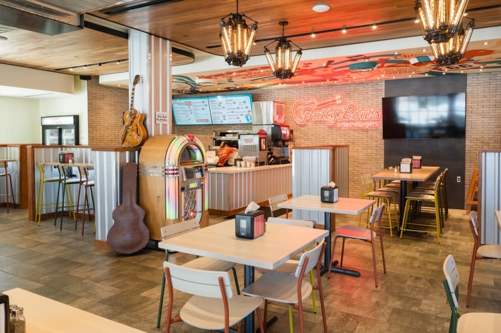 Patty Lou's has memorabilia, a jukebox and other designs inspired by Patty Lou and the Texas Sweethearts. (Courtesy of Crenshaw Photography)