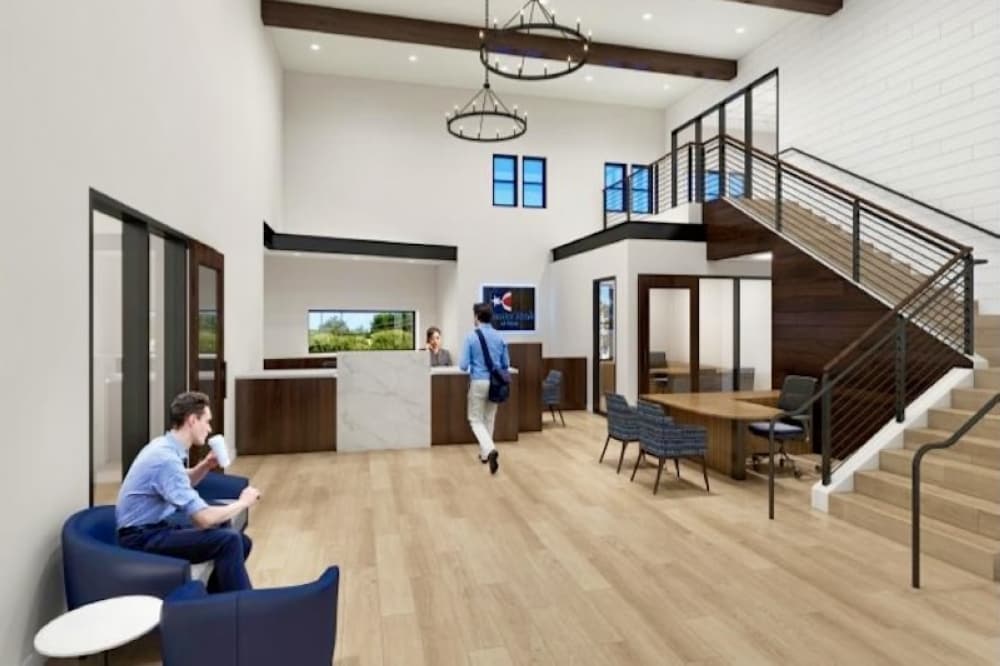 Frontier Bank interior rendering
