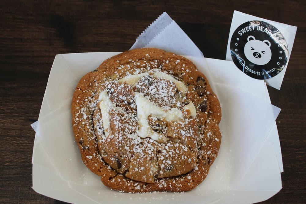 mega chocolate chip s’mores cookie