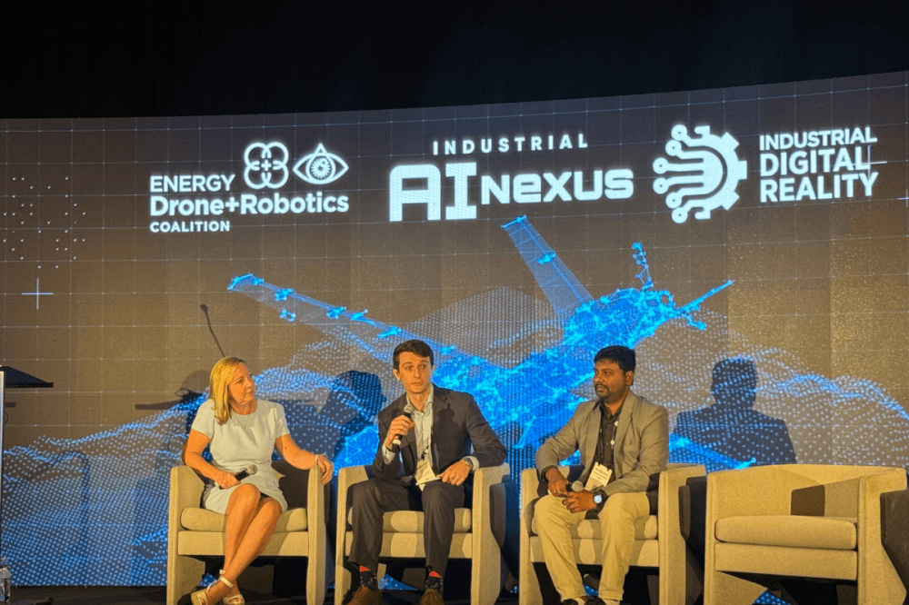 Panelists from AI Conference in The Woodlands