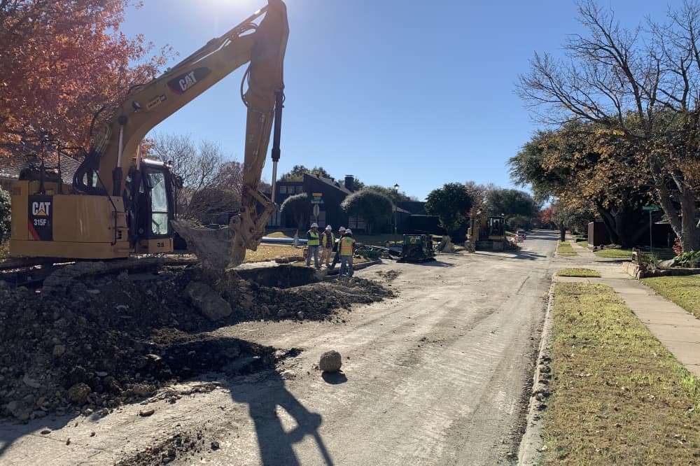 Distribution pipes in Plano reach 17% cast iron amid ongoing pipe replacement projects