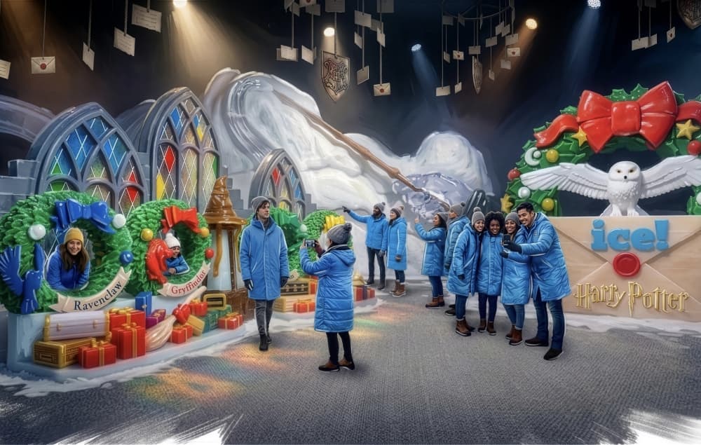 Gaylord Texan Resort in Grapevine announces Harry Potter ice! theme